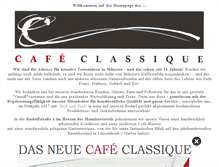 Tablet Screenshot of cafe-classique.de